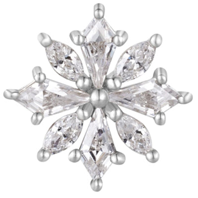 threadless: "Hauteness" End in Gold with CZ's