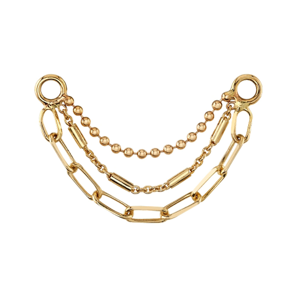 "Aylin" Chain Attachment in Gold