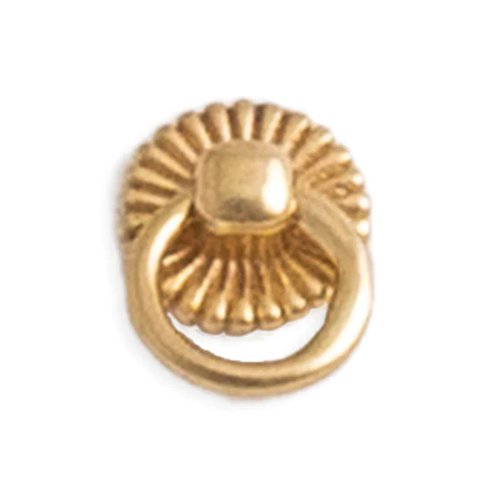 threadless: "Peep Show" Pin in Gold