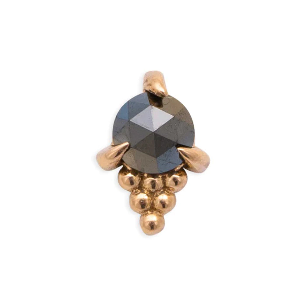 threadless: "Jolene" Pin in Gold with Gemstone