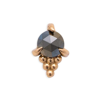 threadless: "Jolene" Pin in Gold with Gemstone