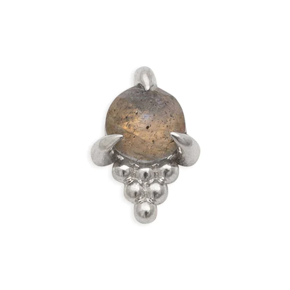 threadless: "Jolene" Pin in Gold with Gemstone