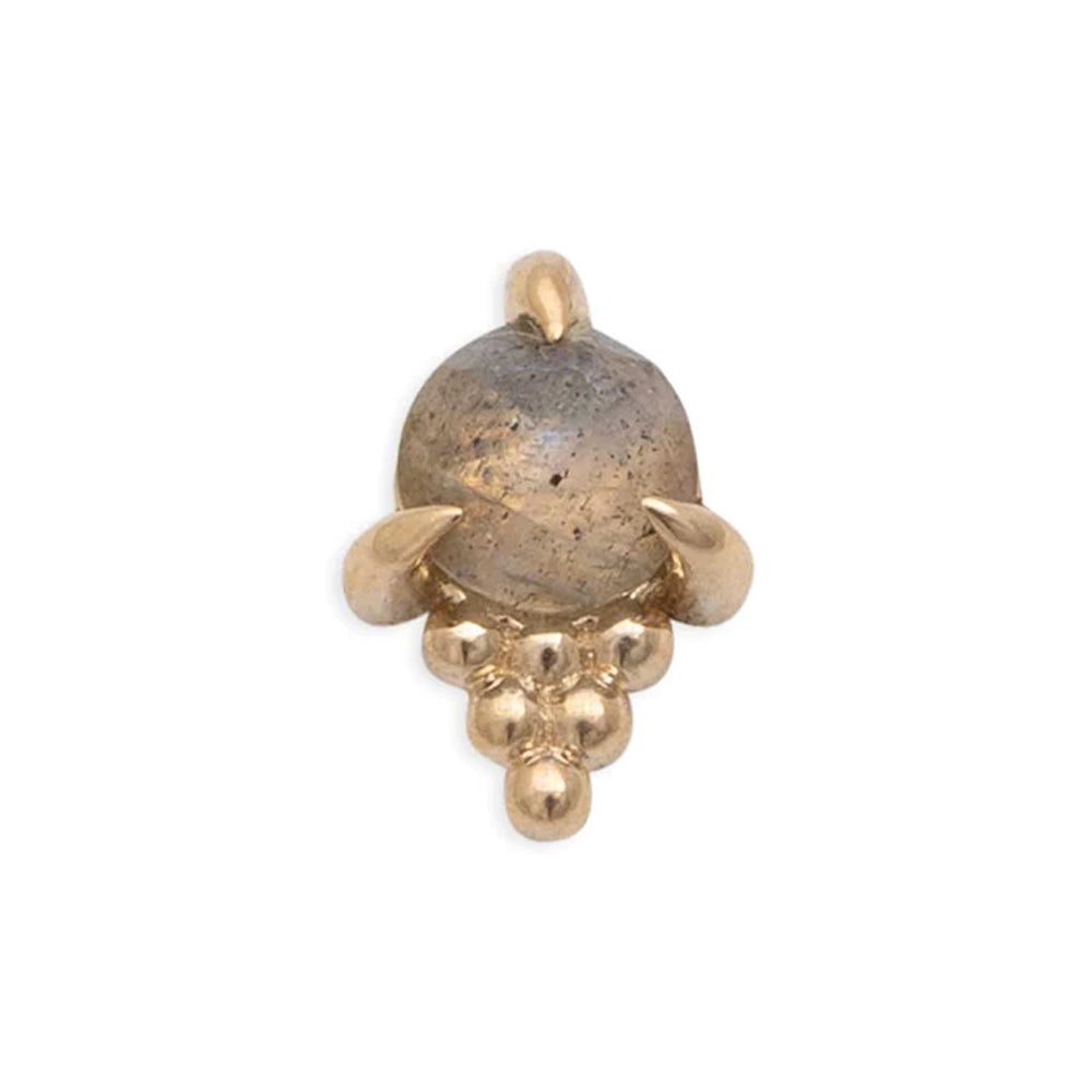 threadless: "Jolene" Pin in Gold with Gemstone