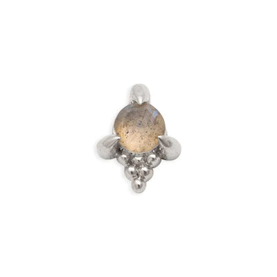 threadless: "Jolene" Pin in Gold with Gemstone