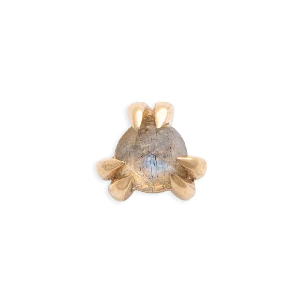 threadless: "Iris" Pin in Gold with Gemstone