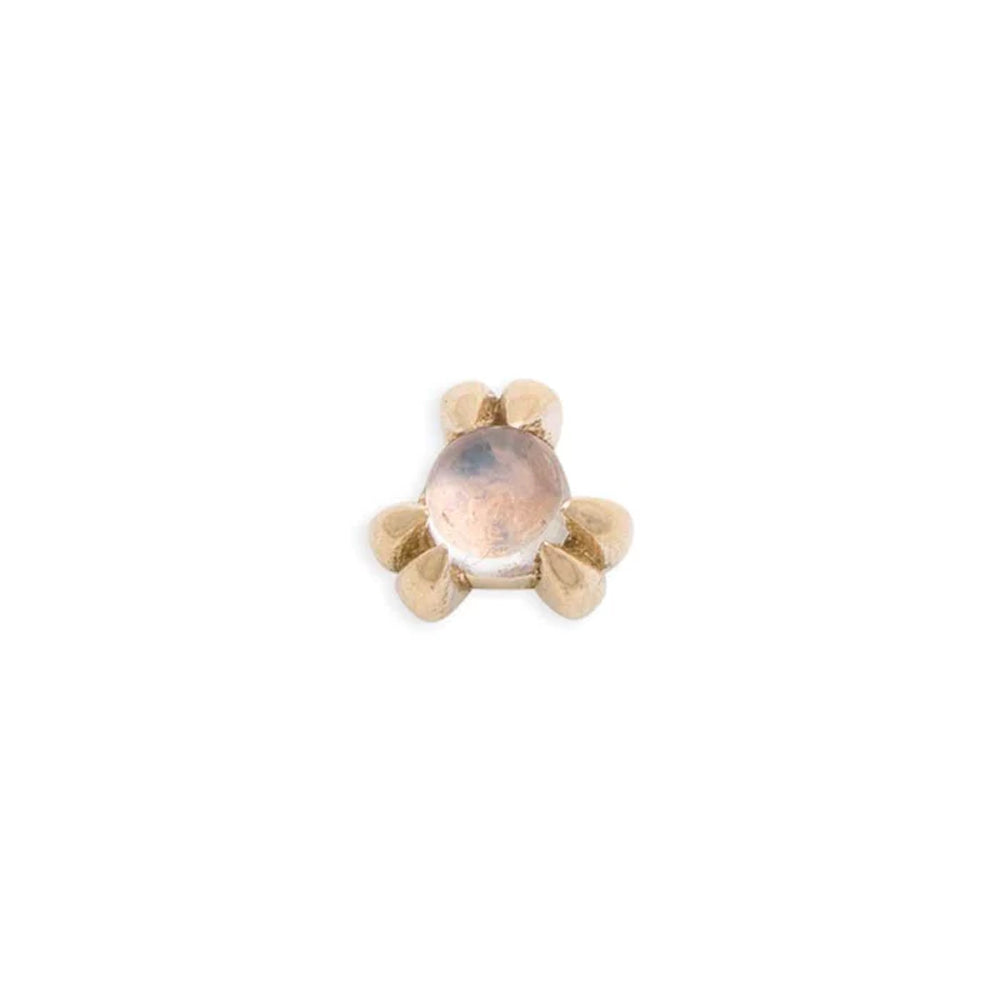 threadless: "Iris" Pin in Gold with Gemstone