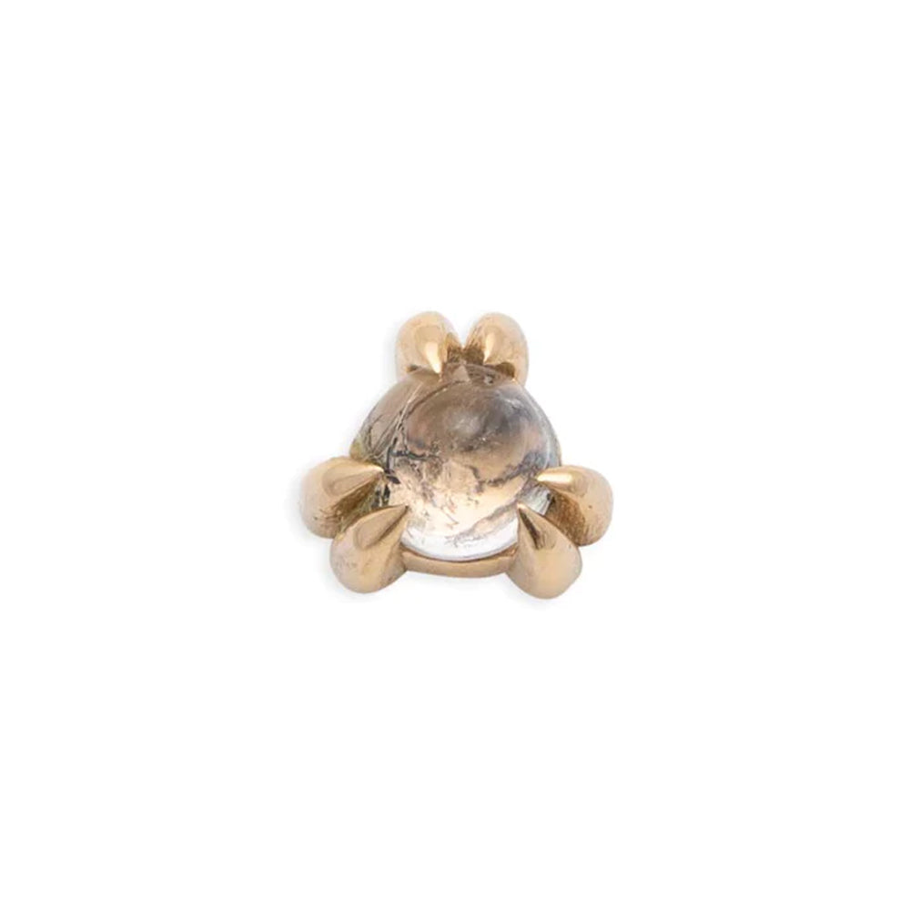 threadless: "Iris" Pin in Gold with Gemstone