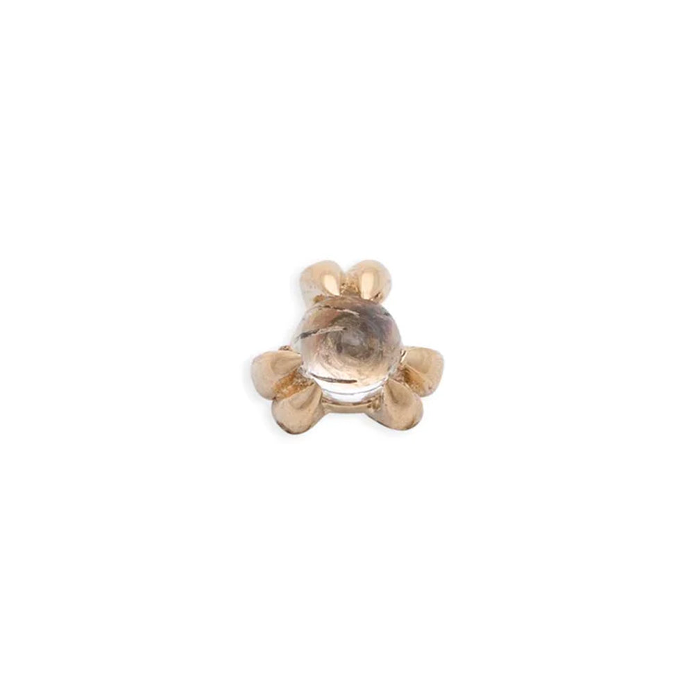 threadless: "Iris" Pin in Gold with Gemstone