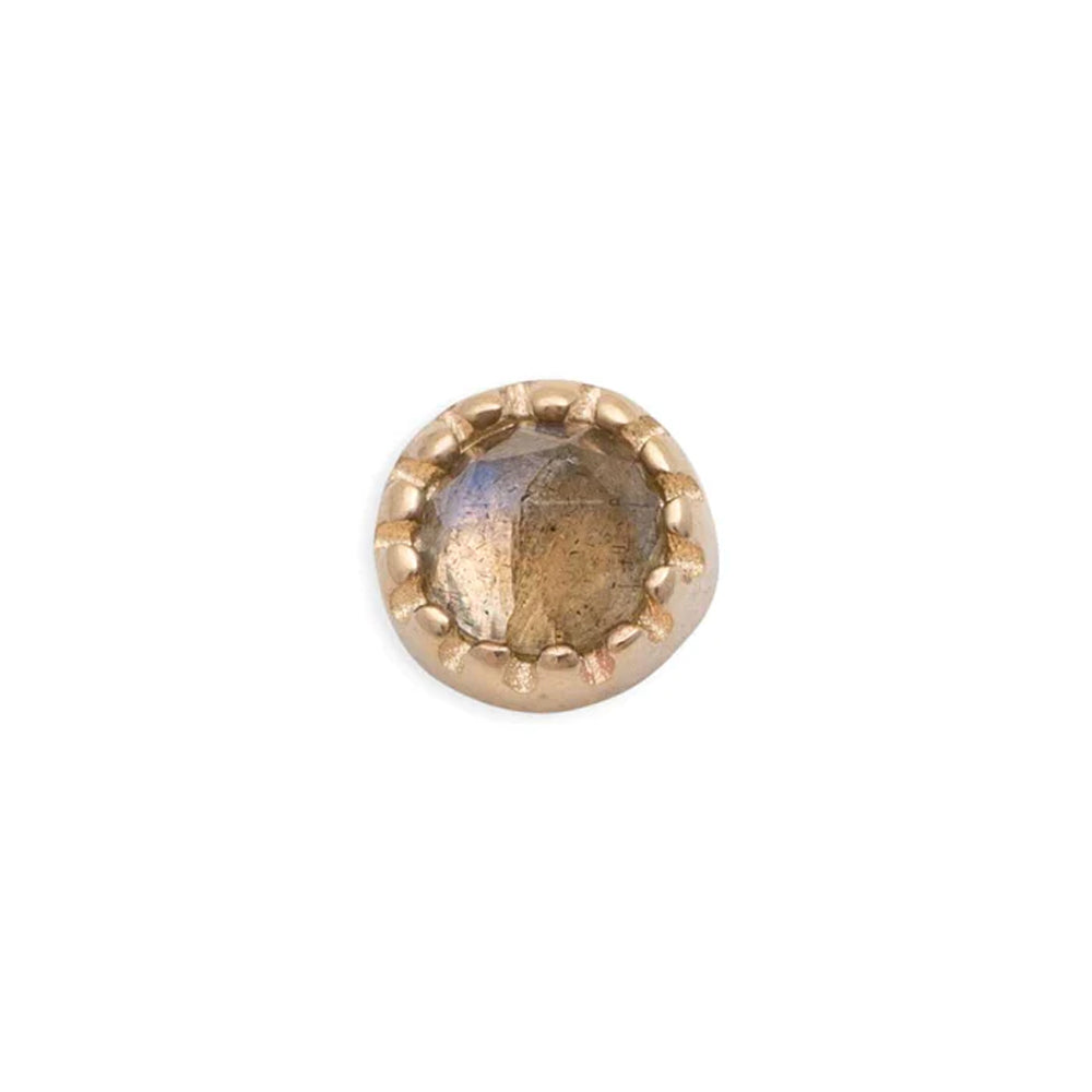 threadless: "Georgina" Pin in Gold with Gemstone