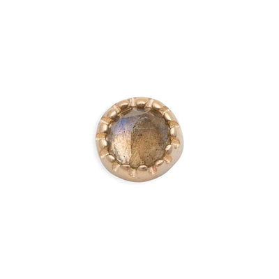 threadless: "Georgina" Pin in Gold with Gemstone