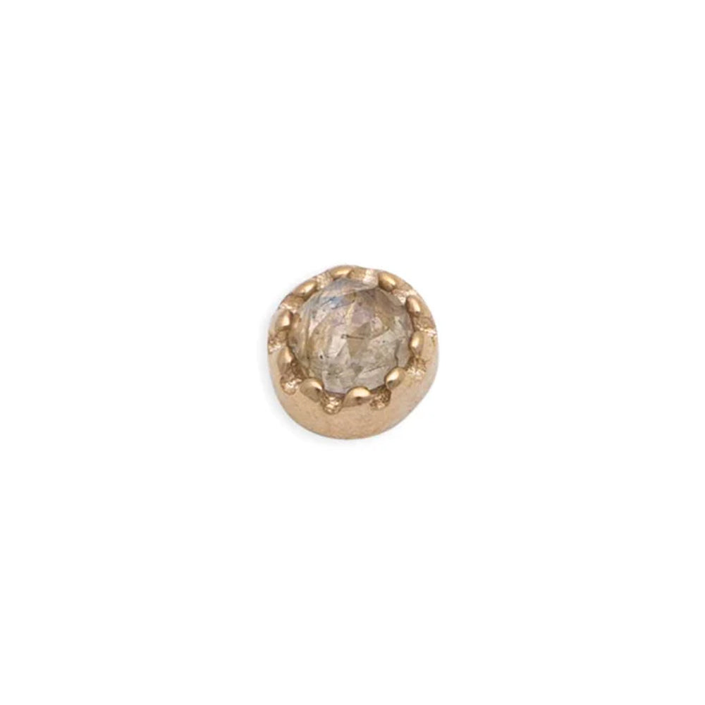 threadless: "Georgina" Pin in Gold with Gemstone