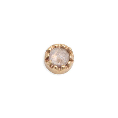 threadless: "Georgina" Pin in Gold with Gemstone