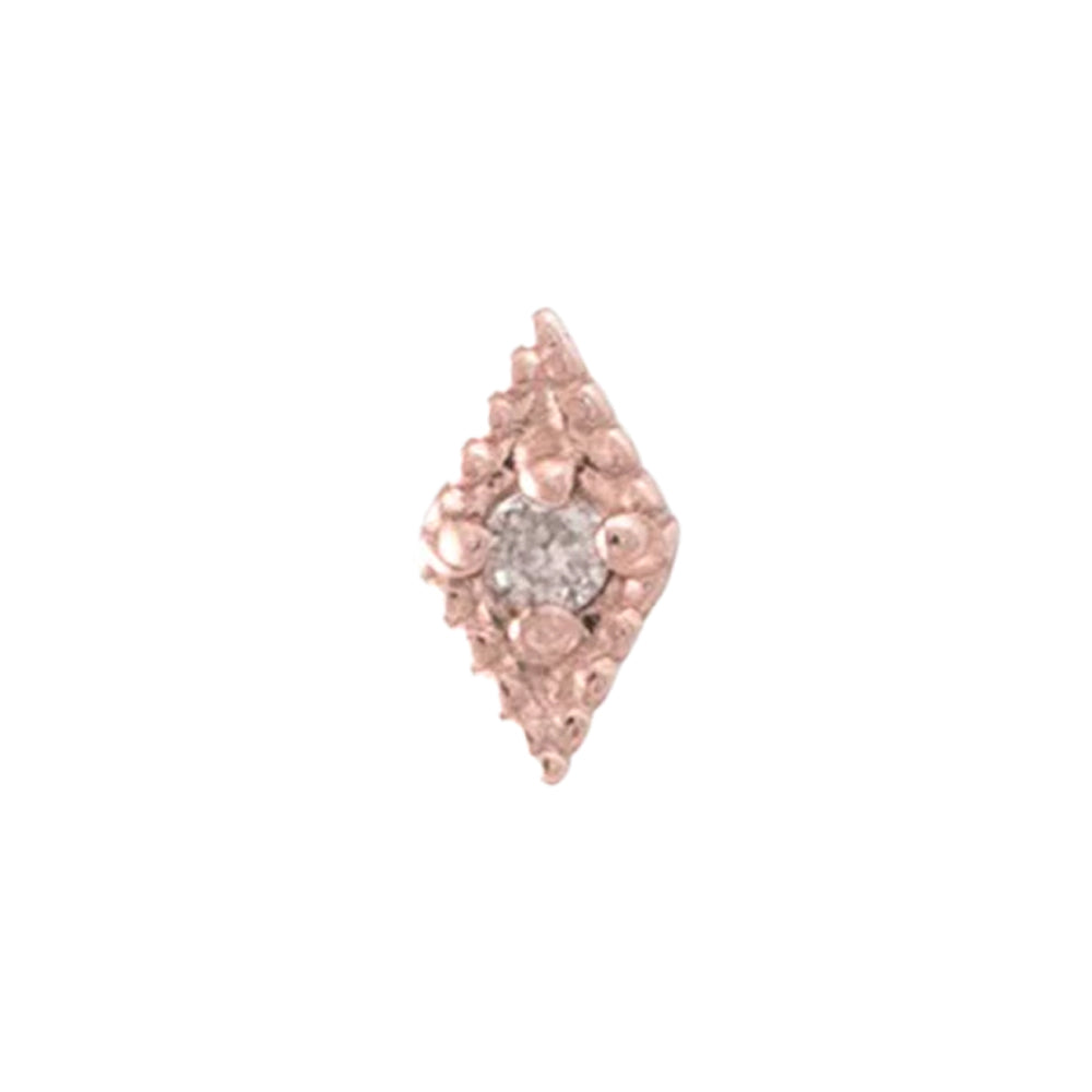 threadless: Luck Pin in Gold with Gemstone