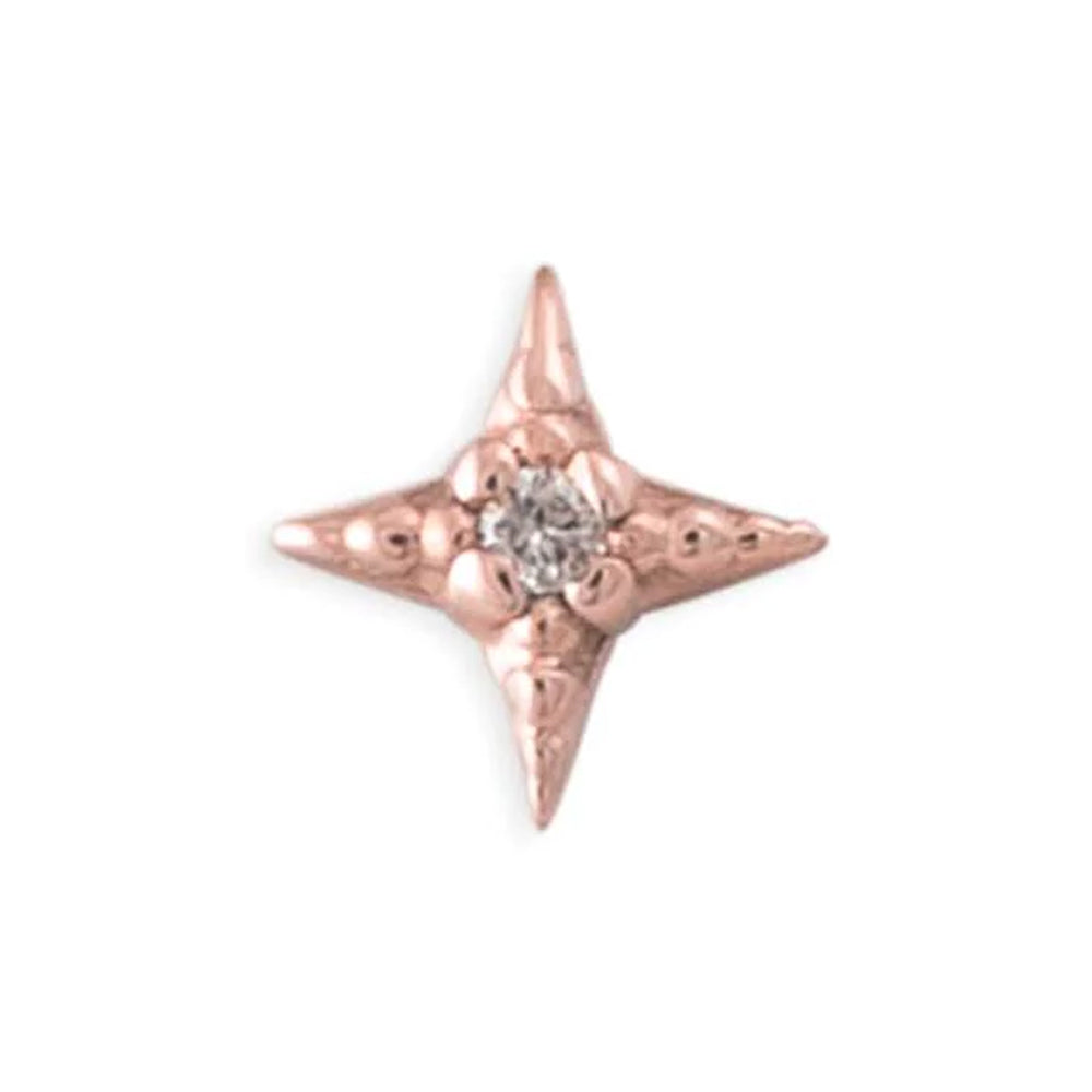 threadless: "Starlight" Pin in Gold with Gemstone
