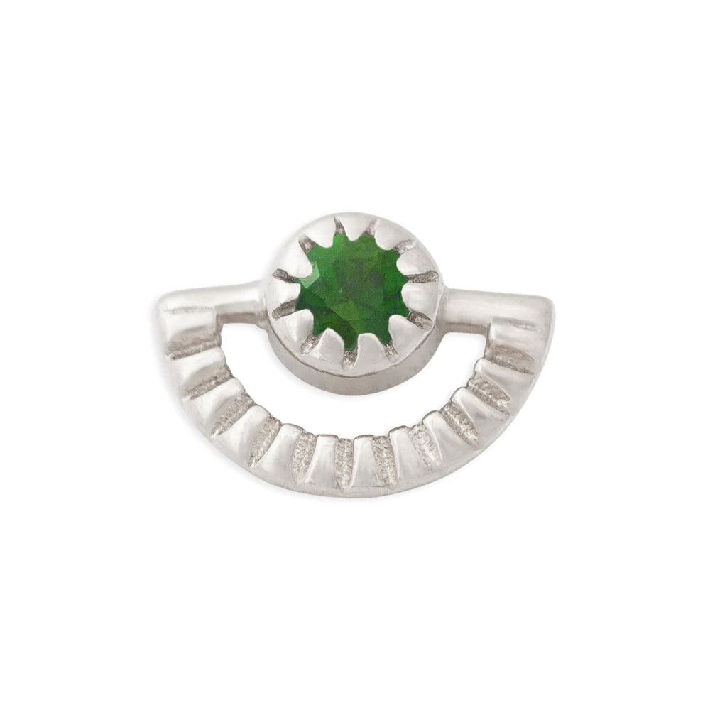 threadless: Sun Rays Pin in Gold with Gemstone