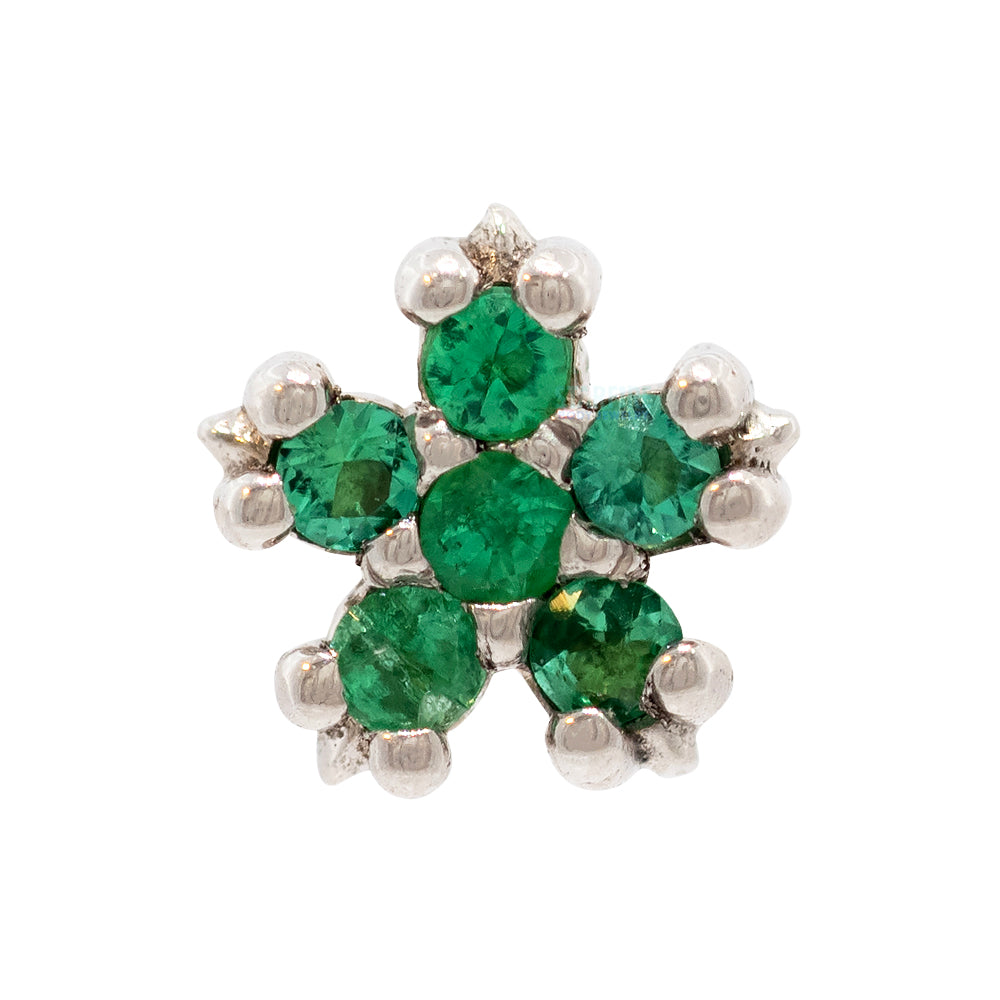 threadless: "Pixie" Pin in Gold with Birthstone Gemstones