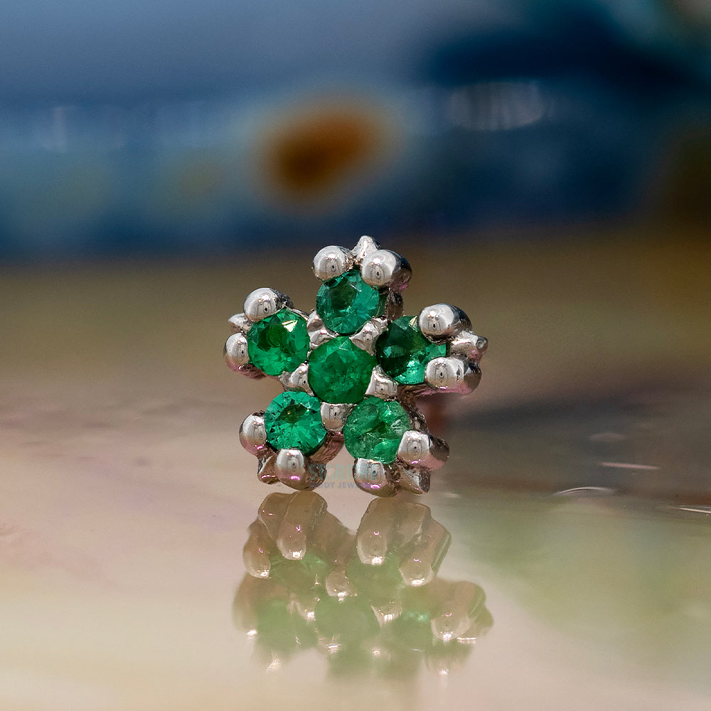 threadless: "Pixie" Pin in Gold with Birthstone Gemstones