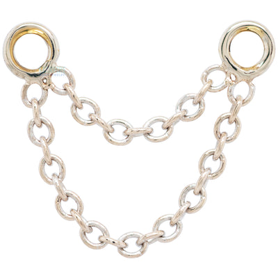 "Cavo II" Chain Attachment in Gold