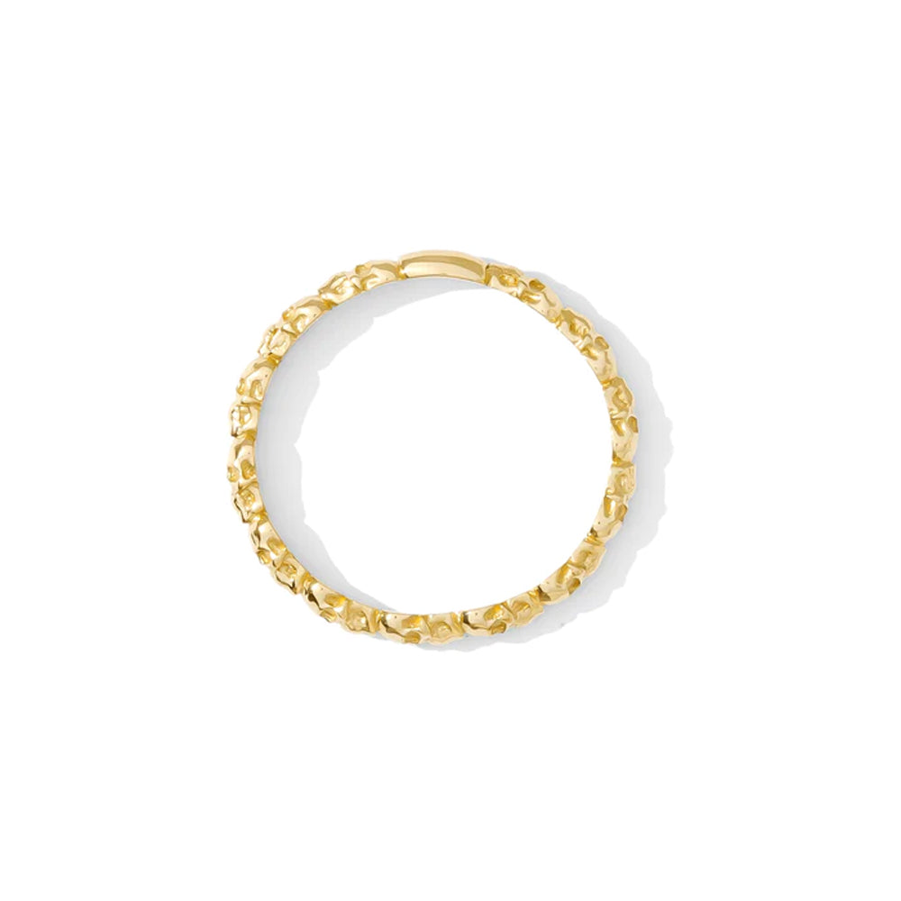 "Stacked Skulls" Ring in Gold