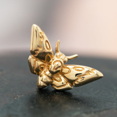 threadless: "Deaths-Head Moth" End in Gold