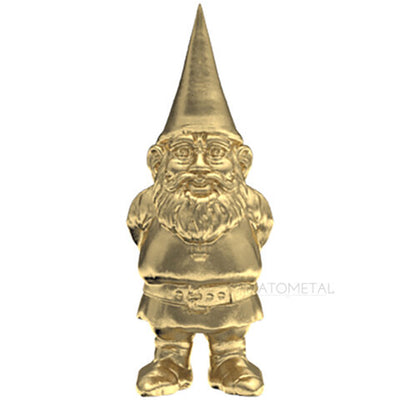 Gnome Threaded End in Gold