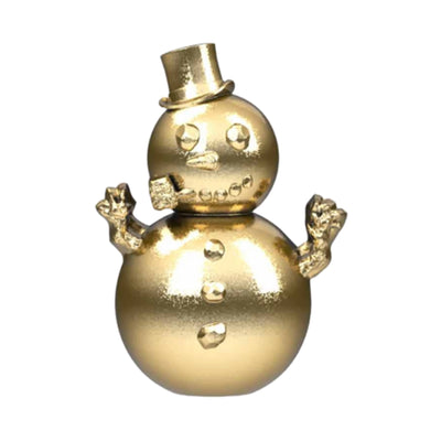 "Snowman Friendly" Threaded End in Gold