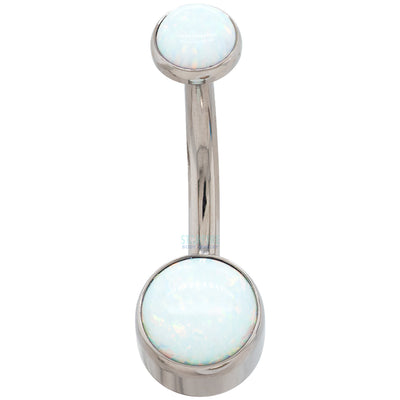 Double Bezel Opal Navel Curve