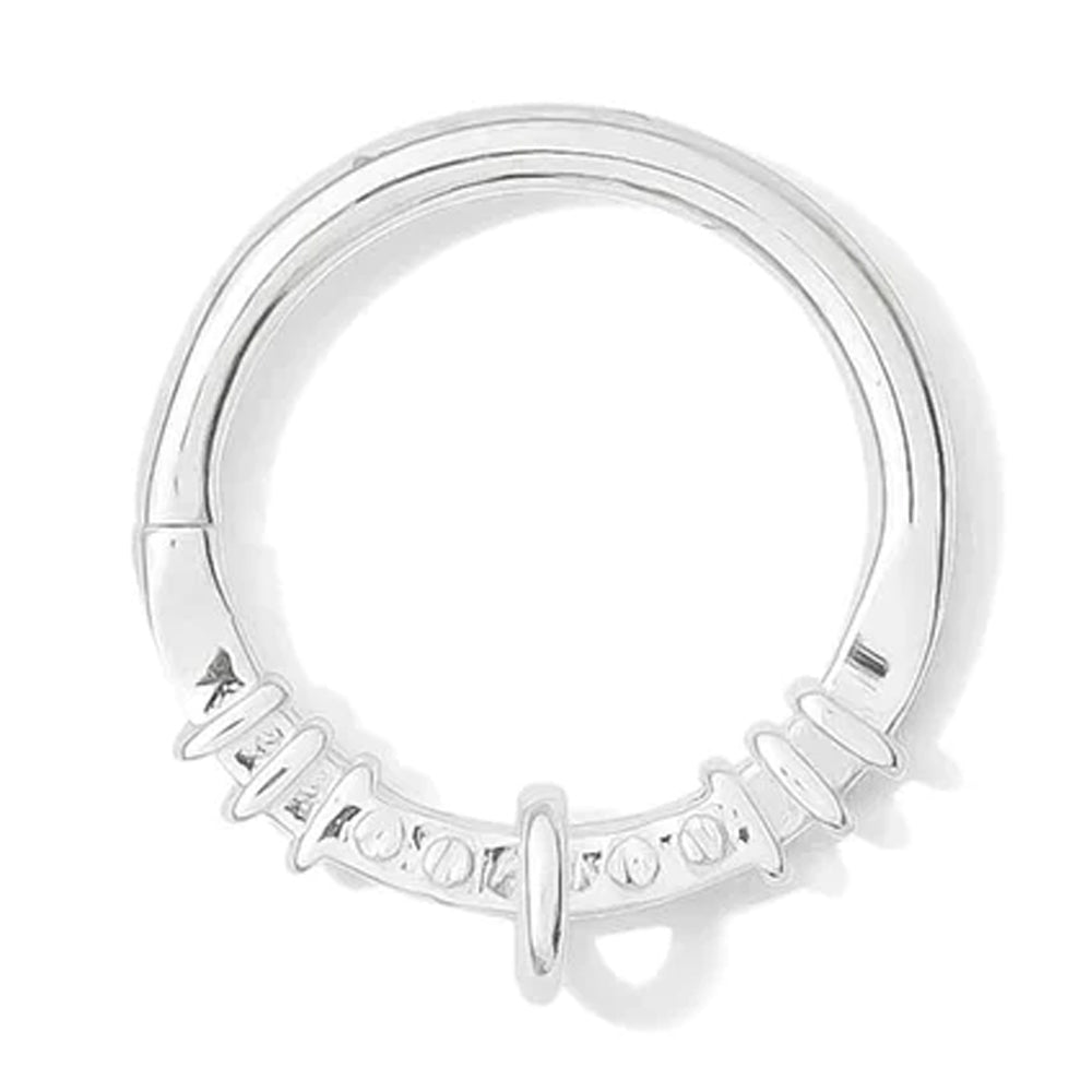 "Speakeasy" Continuous Ring in Gold