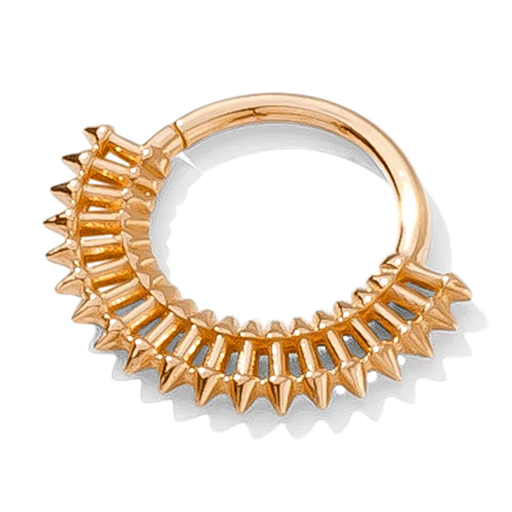 "Fatale" Continuous Ring in Gold