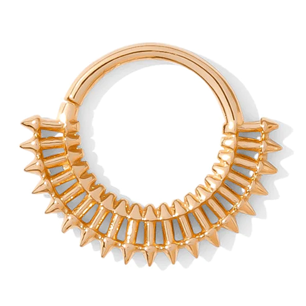 "Fatale" Continuous Ring in Gold