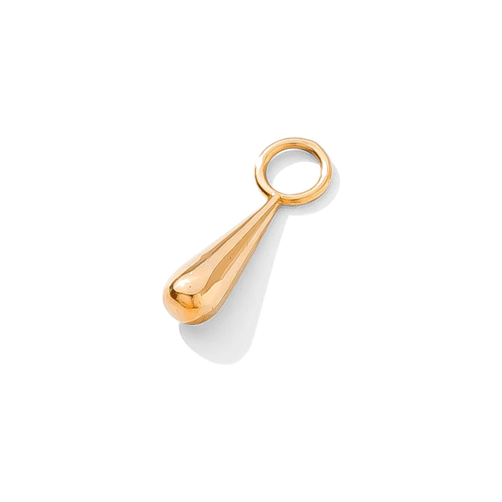 "Droplet" Charm in Gold