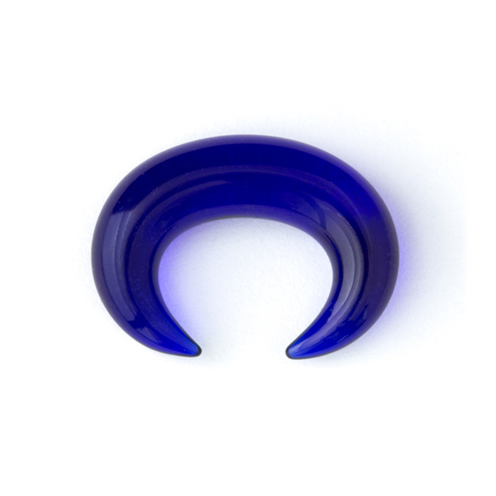 Long Glass Septum Pincher - Cobalt