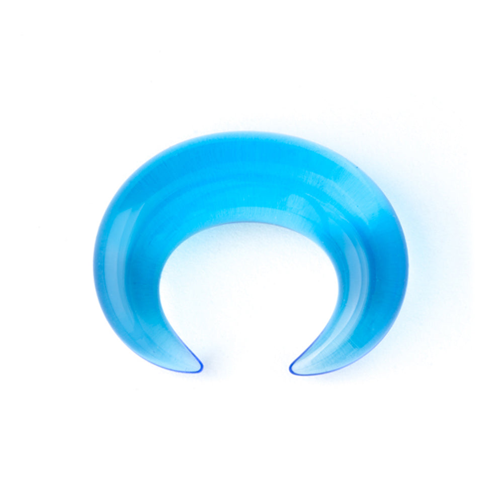 Long Glass Septum Pincher - Ocean