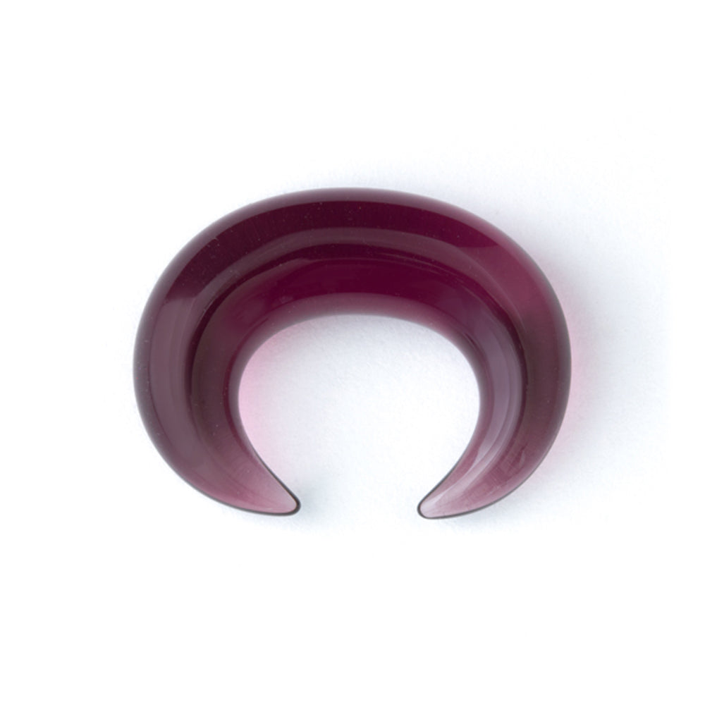 Long Glass Septum Pincher - Purple