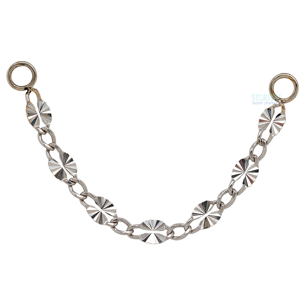 LARGE "Starburst" Chain Attachment in Gold