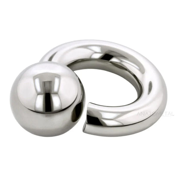 Stainless Steel Monster Ring (screw In Ball Ring)