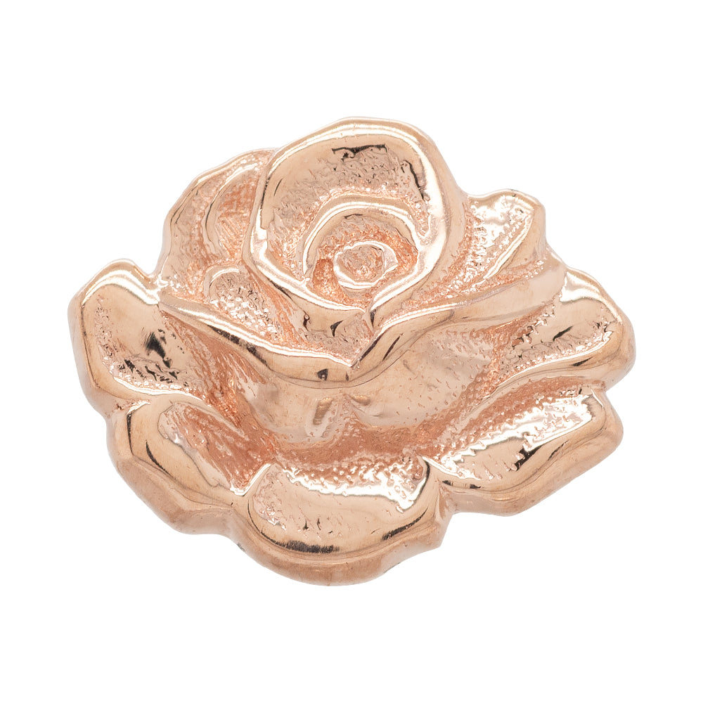 Rose Threaded End in Gold