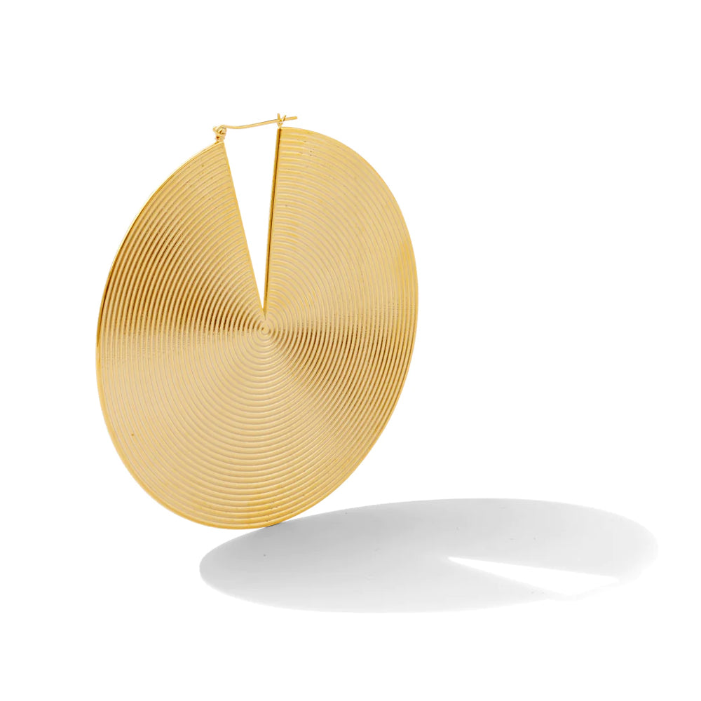 "Zen" Hoop Earrings