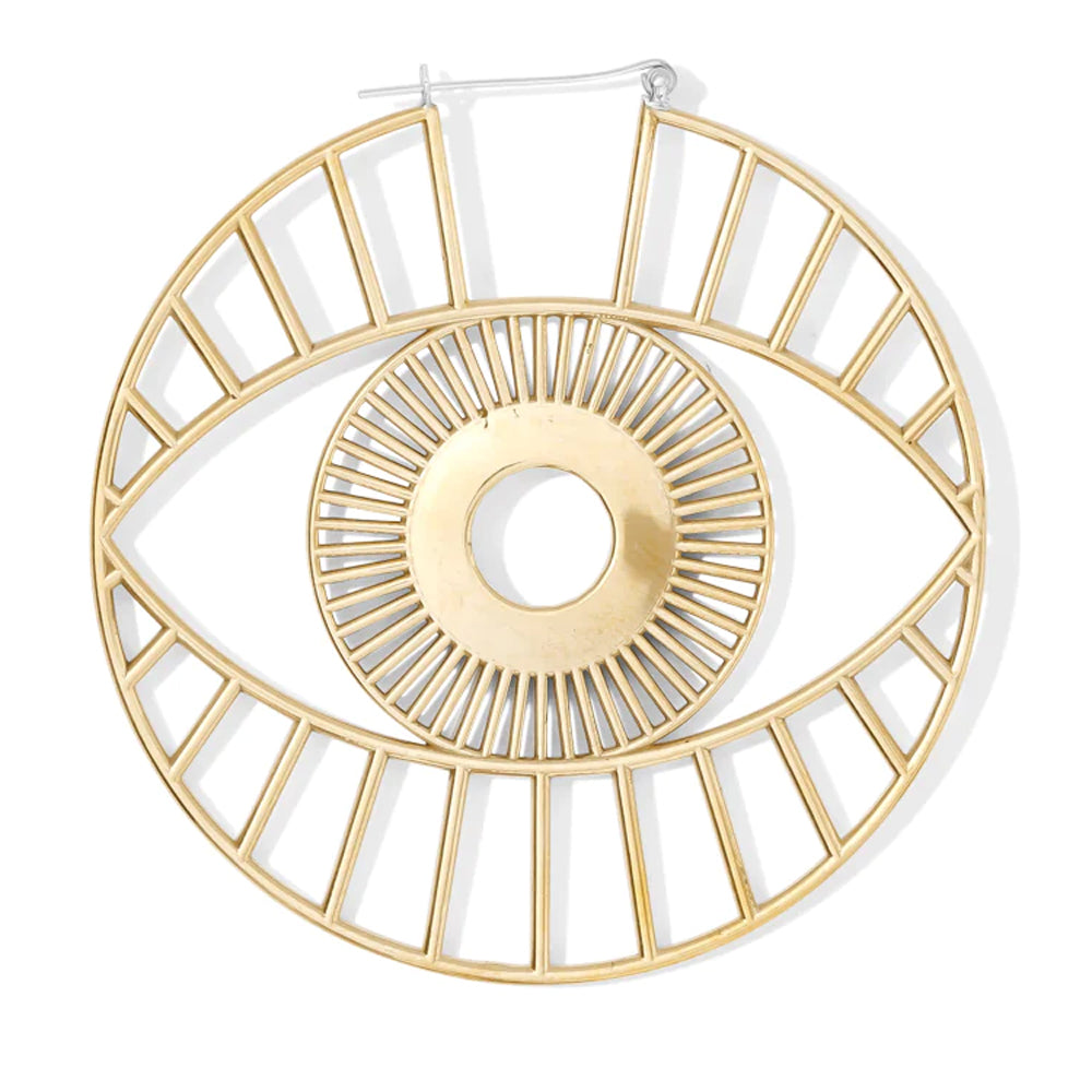 "Oculus" Hoop Earrings
