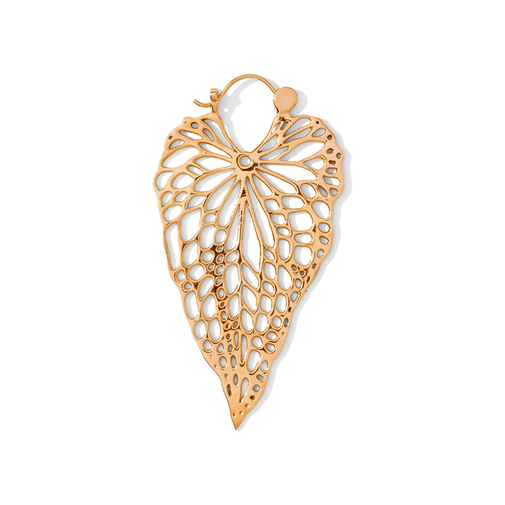 "Woodland" Hoop Earrings