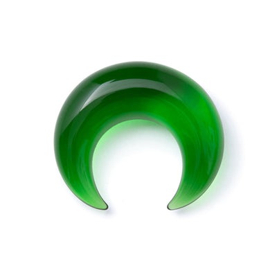Simple Glass Septum Pincher - Emerald