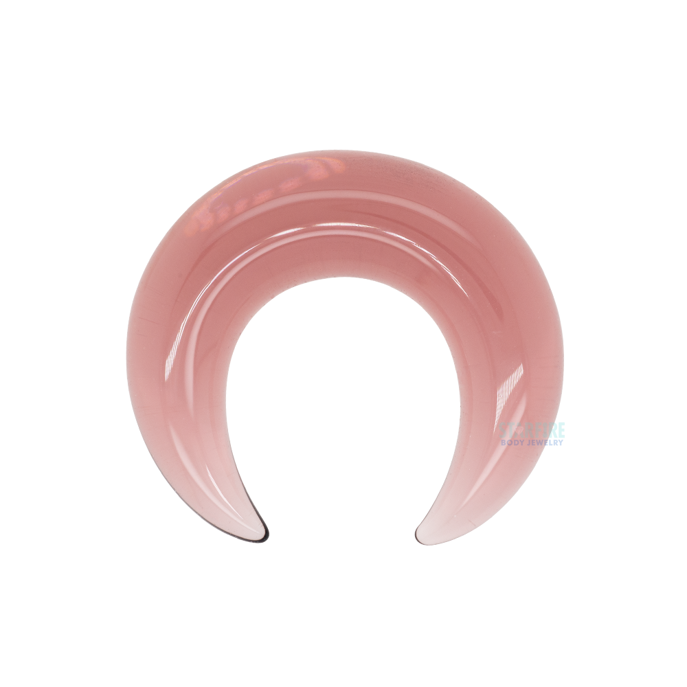 Simple Glass Septum Pincher - Purple