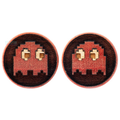 "The Ghost" Wood Inlay Plugs