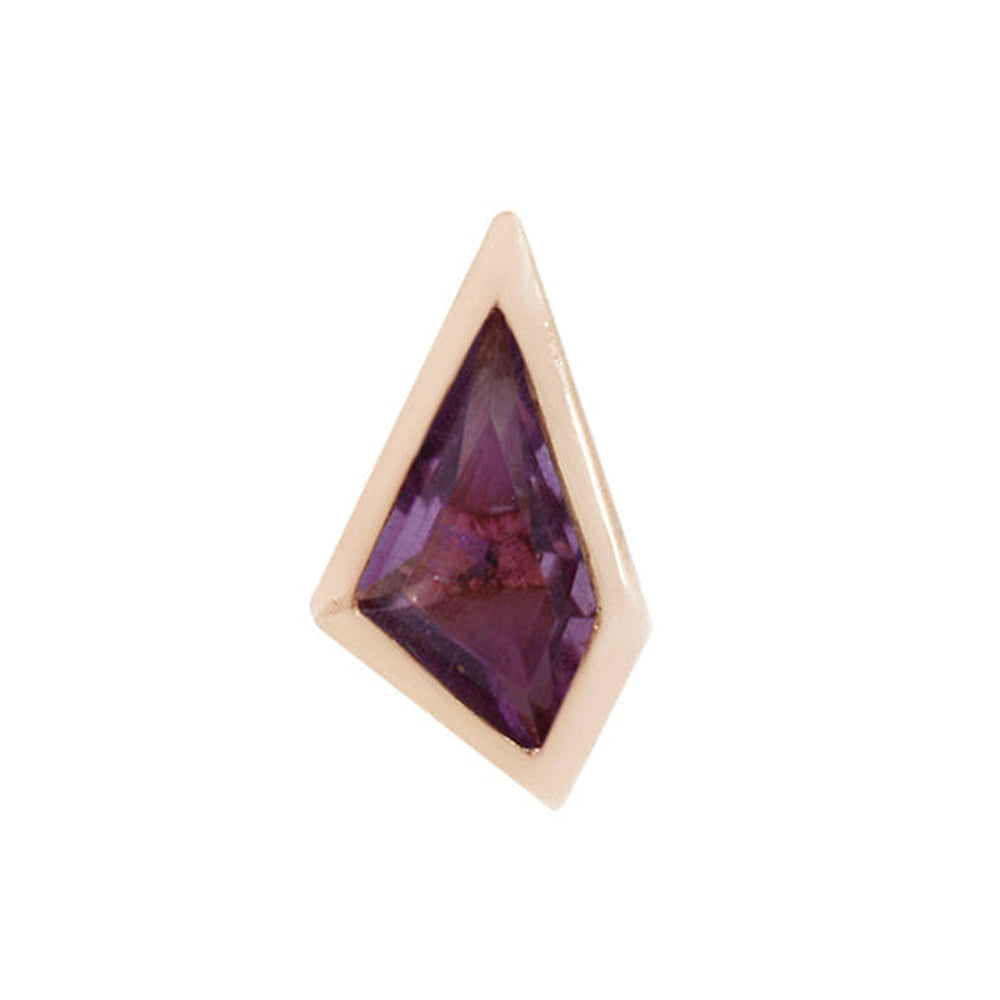threadless: "Transcend" End in Gold with Amethyst