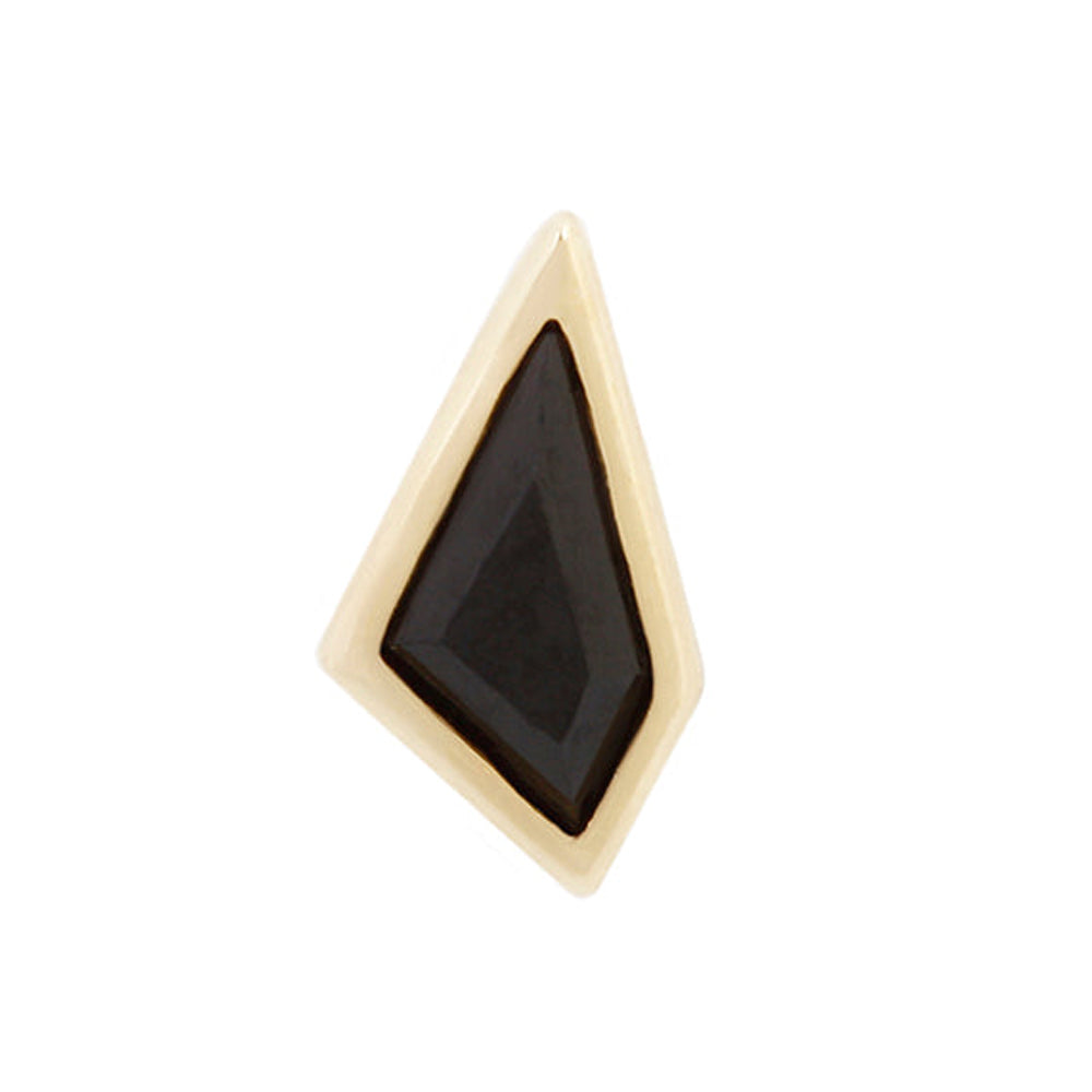 threadless: "Transcend" End in Gold with Black Spinel