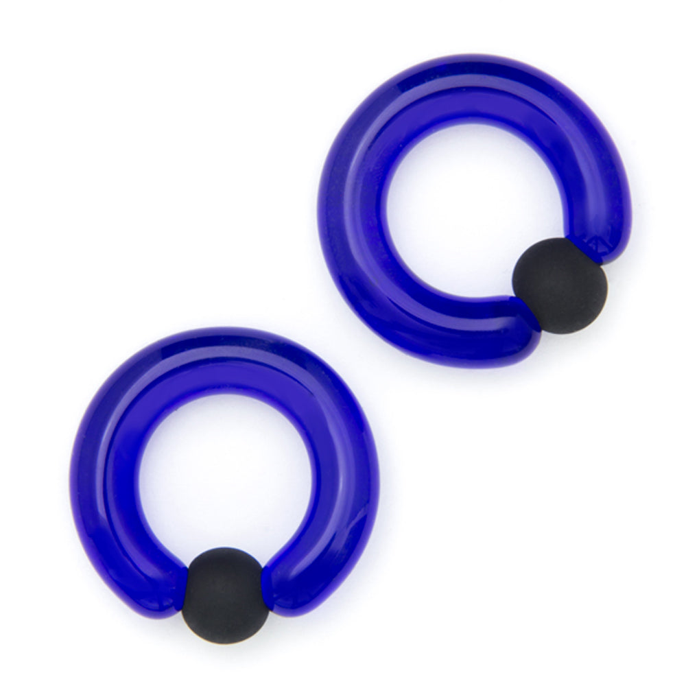 Simple Glass Captive Bead Rings (CBR's)