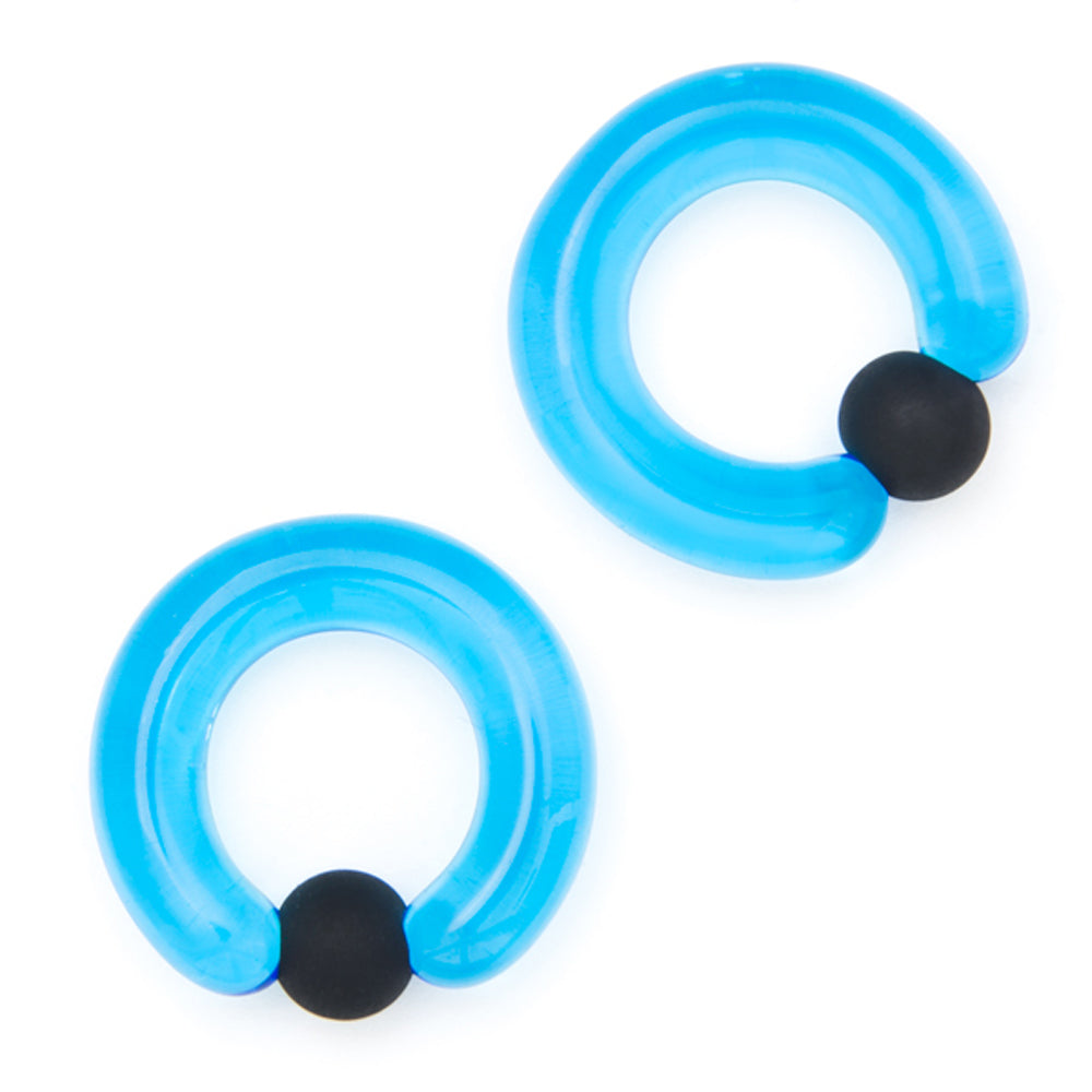Simple Glass Captive Bead Rings (CBR's)