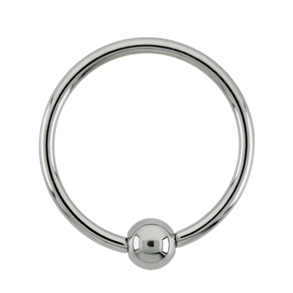 Titanium Ultra Premium Captive Bead Ring (CBR) - High Polish