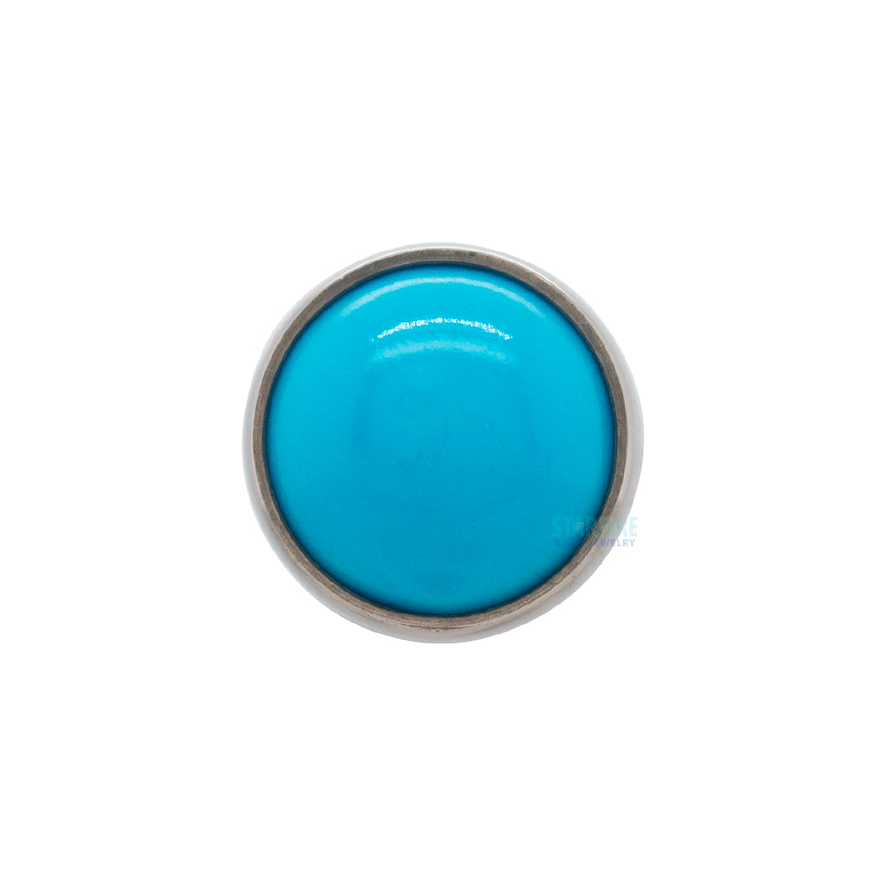 threadless: Bezel Set End with Stone Cabochon