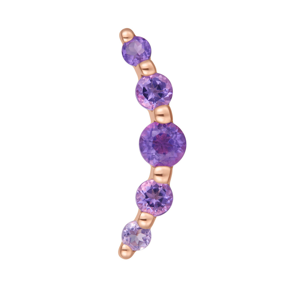threadless: "Eternal" End in Gold with Amethyst